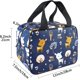 thumbnail image 2 of Cooler Bag Reutilizable Almuerzo Comidas Cartoon Tote Bag Organizador C, 2 of 5