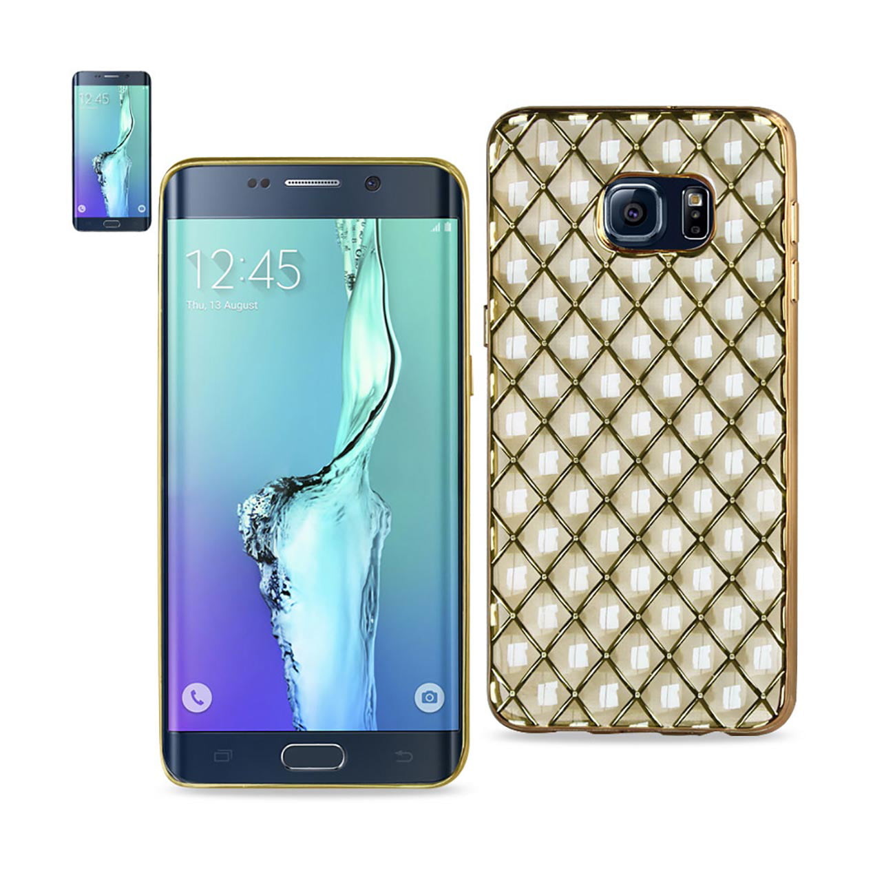 Samsung Galaxy S6 Edge Plu Case Samsung Galaxy S6 Edge Plus Flexible 3d Pattern Tpu Case With Shiny Frame - Walmart.com