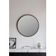 thumbnail image 2 of Umbra Hub 358370-040, Espejo de Pared Redondo con Marco Color Negro, 2 of 16