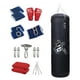 thumbnail image 5 of Saco de boxeo Sin Relleno perfecl entrenamiento Físico con guantes saco de boxeo de PU 120cm Negro, 5 of 8