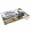Denim Blue, Charcoal, Sepia, Cream, variant on Entryway Rug 2'x3', Father's Day Kitchen Runner Rugs Non-Slip Carpet Mats, Farmhouse Country Forest Mountains Bedside Rugs Runners Washable Floor Carpet for Bathroom Laundry Room