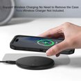 thumbnail image 6 of I-HONVA For iPhone 16 Pro Case,3-Layer Military Grade Drop Protection Anti-Slip Bumper Rugged Shockproof Dustproof Protection 6.3 inch Phone Case,Full Black, 6 of 7