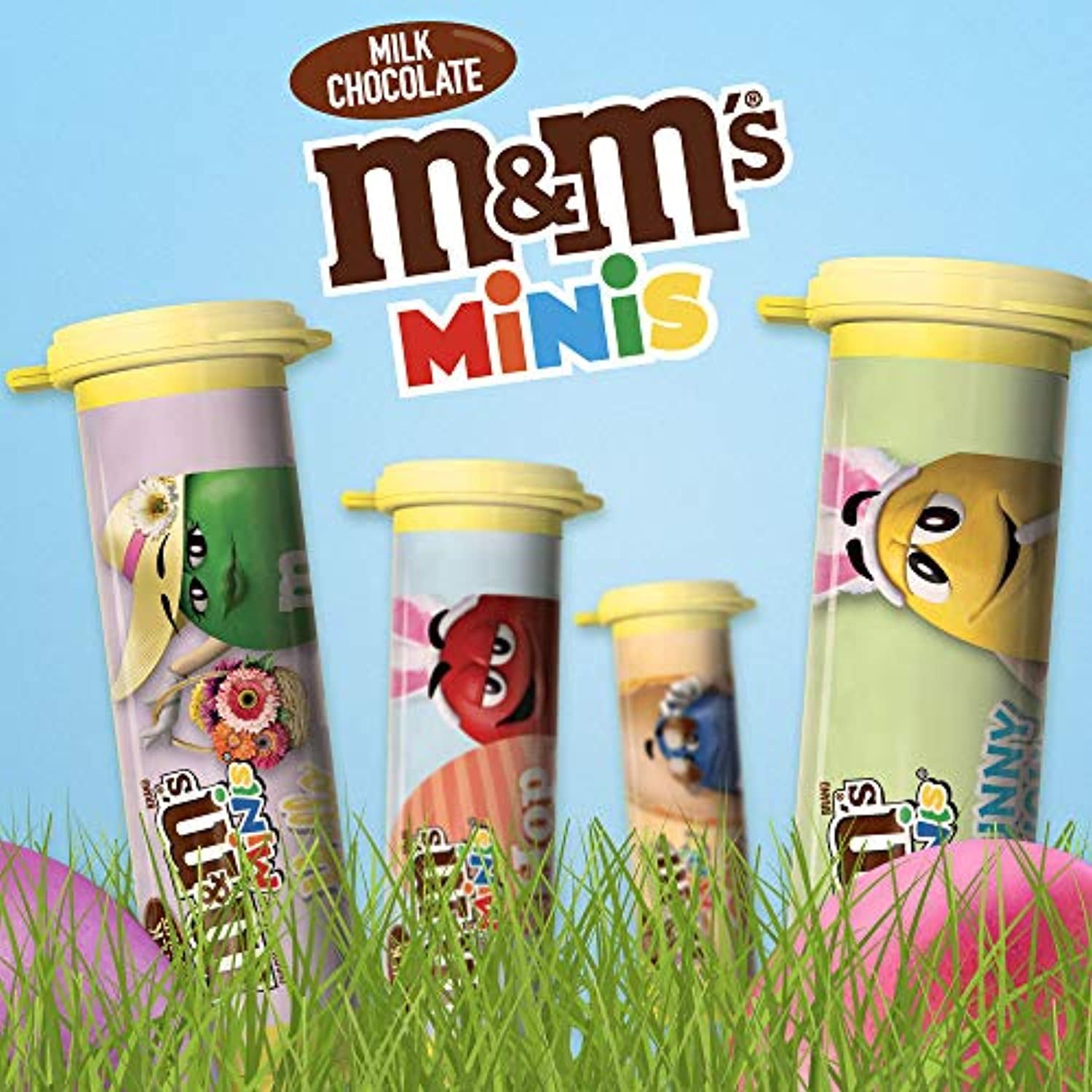 M&M's Milk Chocolat 3.10 oz Box, Easter Candy, 2 Packs. Pastel  Colors SHIP24HRS