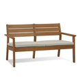 thumbnail image 1 of Real Flame Banquette à Deux Places en Teck, 1 of 7