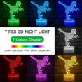 thumbnail image 2 of SCSYV 3D Night Lamp, 7 Colors Changing Night Light with Timer& Smart Touch & Remote Control, Valentine's Day Birthday Gift for Childs Girls Women, 2 of 5