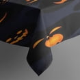 thumbnail image 4 of Happy Halloween Table Cover Wrinkle Resistant Washable Tablecolths Table Covers Pumpkin Spooky Rectangle Table Cover for Halloween Birthday Wedding Graduation, 4 of 5