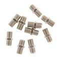 thumbnail image 3 of 10 Piezas Adaptador de Ensamblaje de Barril Hugo Tipo F RG6 a Conector, 3 of 6