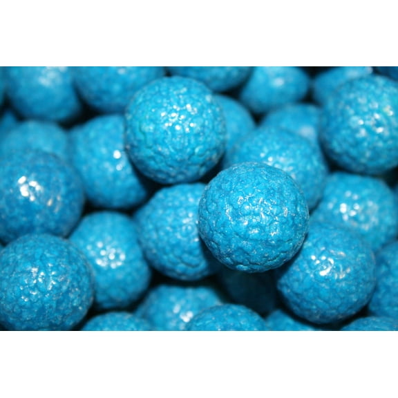 BAYSIDE CANDY GUMBALLS BLUE RASPBERRY BUBBLE GUM 25mm or 1 inch , 1LB