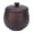 Vintage Black Wood, variant on Japanese Sour Jujube Wood Condiment Spice Jar with Dustproof Lid Natural Log Style Eco Friendly Salt Sugar Pepper Container 3.5 inches / 9.0 cm Height