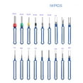 18Pcs Terminal Removal Tool Kit Depinning Tool Electrical Connector Pin Removal