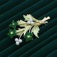 thumbnail image 2 of Fashion European And American Exaggerated Atmospheric Rhinestone Bouquet Corsage Personality Trendy Brooch Women, 2 of 6