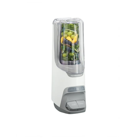Hamilton Beach 53625 Power Blender Plus 20 Oz. Blender  800 Watts  Smoothie  Green Smoothie  Blend and Pulse Functions  Leakproof Flip-Top Lid  Gray