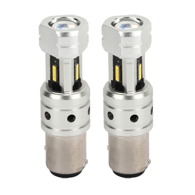 2 uds 2400LM 100W 1157 bombillas LED de marcha atrás señal de marcha atrás intermitente luces de señal de giro bombillas para coche camión RV