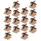 thumbnail image 1 of Decorative Packing Boxes 20Pcs For Candy Holders In Wedding Style With Khaki Paper For Celebration Gift Packaging, 1 of 3
