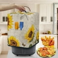 thumbnail image 3 of ZUXONGSY Sunflower Butterfly Air Fryer Cover Electric Pressure Cooker Cover with top Handle And Pockets Insulated Kitchen Appliance Cover Stain Resistant Home Kitchen Decor, 3 of 7