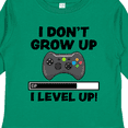 thumbnail image 4 of Inktastic I Dont Grow Up I Level Up with Game Controller Black Boys or Girls Long Sleeve Toddler T-Shirt, 4 of 5
