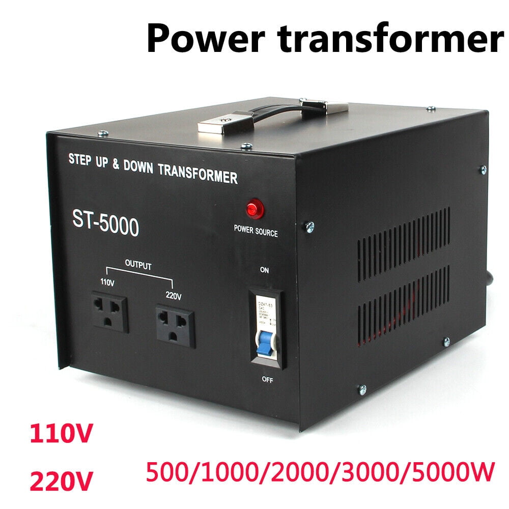 ZhdnBhnos 4000W Heavy Duty Voltage Converter Electric Power Transformer