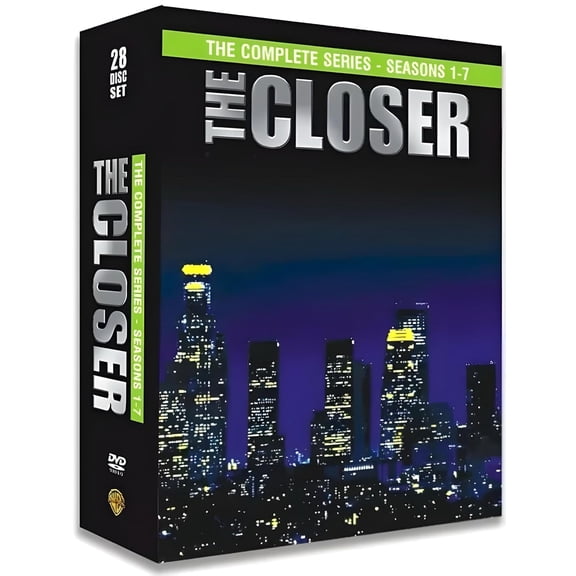 The Closer: The Complete Series Seasons 1-7[DVD][28 Discs,Crime Drama,Mystery]