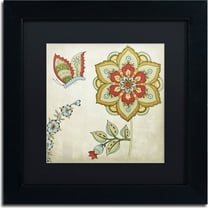 Trademark Fine Art "Sasha I" Canvas Art by Color Bakery, Black Matte, Black Frame