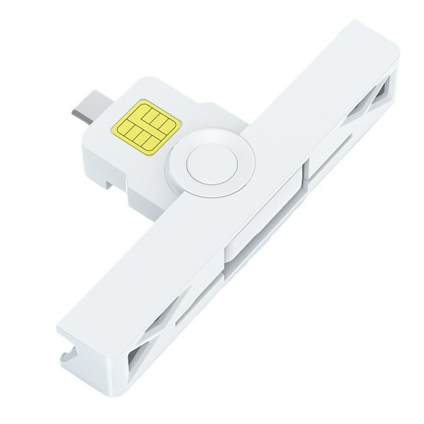 Lector de tarjetas inteligentes portátil Lector de tarjetas Visa para cajero automático para seguridad de certificados digitales