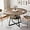 Brown, variant on 47" Round Dining Table for 4, Kitchen Dining Table with Storage, Wood Circle Dinner Table, Space Saving Dining Room Furniture for Kitchen, Living Room