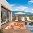 thumbnail image 2 of Orange Starfish Coastal Outdoor Rug 3x5 Ft, Non Slip Washable Area Rug, Shell Coral Summer Beach Nautical Ocean Patio Rugs Carpet Runner, Large Floor Mat for Indoor/Outdoor Deck Porch Camping, 2 of 8