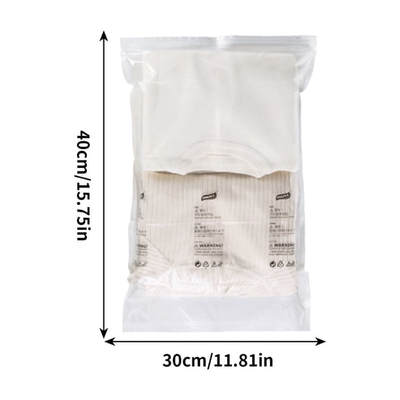 Vacuum Compression Storage Bags for Clothes & Blankets | Space-Saving Travel & Closet Organizer | No Pump Needed | Durable & Reusable | Set of 1