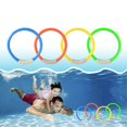 thumbnail image 4 of 18 Piece Set Pool Diving Toys for Kids,Gravity Design Swimming Pool Diving Toys for Swimming Training Deformation Model, 4 of 8