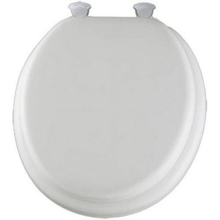 UPC 073088007803 product image for Mayfair Soft Toilet Seat with Molded Wood Core and Easy-Clean & Change Hinges  R | upcitemdb.com