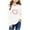 White, variant on Women's Long Sleeve Valentines Clothes Shirt Crewneck Heart Outfits Casual Sweatshirt Tops