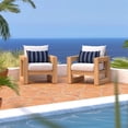 thumbnail image 2 of RST Brands Benson Wood and Club Chairs in Centered Ink/White, 2 of 7