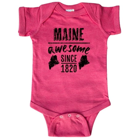 

Inktastic Maine Awesome Since 1820 Gift Baby Boy or Baby Girl Bodysuit