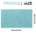 thumbnail image 3 of VogueV Microfiber Absorbent Bathroom Rug, Soft Shaggy Bath Mat for Cold Tiles, Machine Washable, Quick Dry, Non-Slip, Ideal for Master & teen Bathroom, Guest Suite Decor, A Floor Mat, 3 of 9