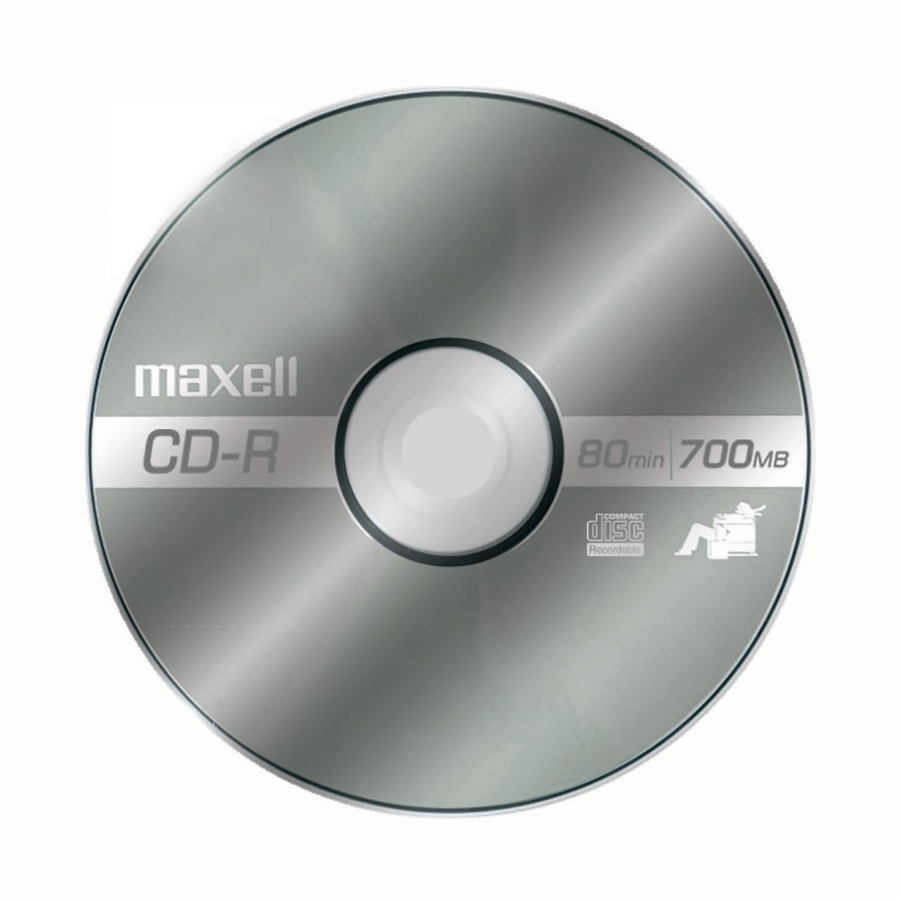 New Maxell CD-R Blank CD 80min 700mb 1 Disc Only | eBay