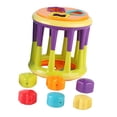 thumbnail image 1 of Juguetes Montessori del juguete del clasificador del bebé, juguete del cubo de clasificación de la forma, juguetes de clasificación del color para 1+, 1 of 9