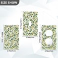 thumbnail image 7 of Yayeee Blank Wall Plate Cover 1-Gang 4.5"x2.7" Home Unused Decorative Outlet, Olive Leaf, 7 of 7