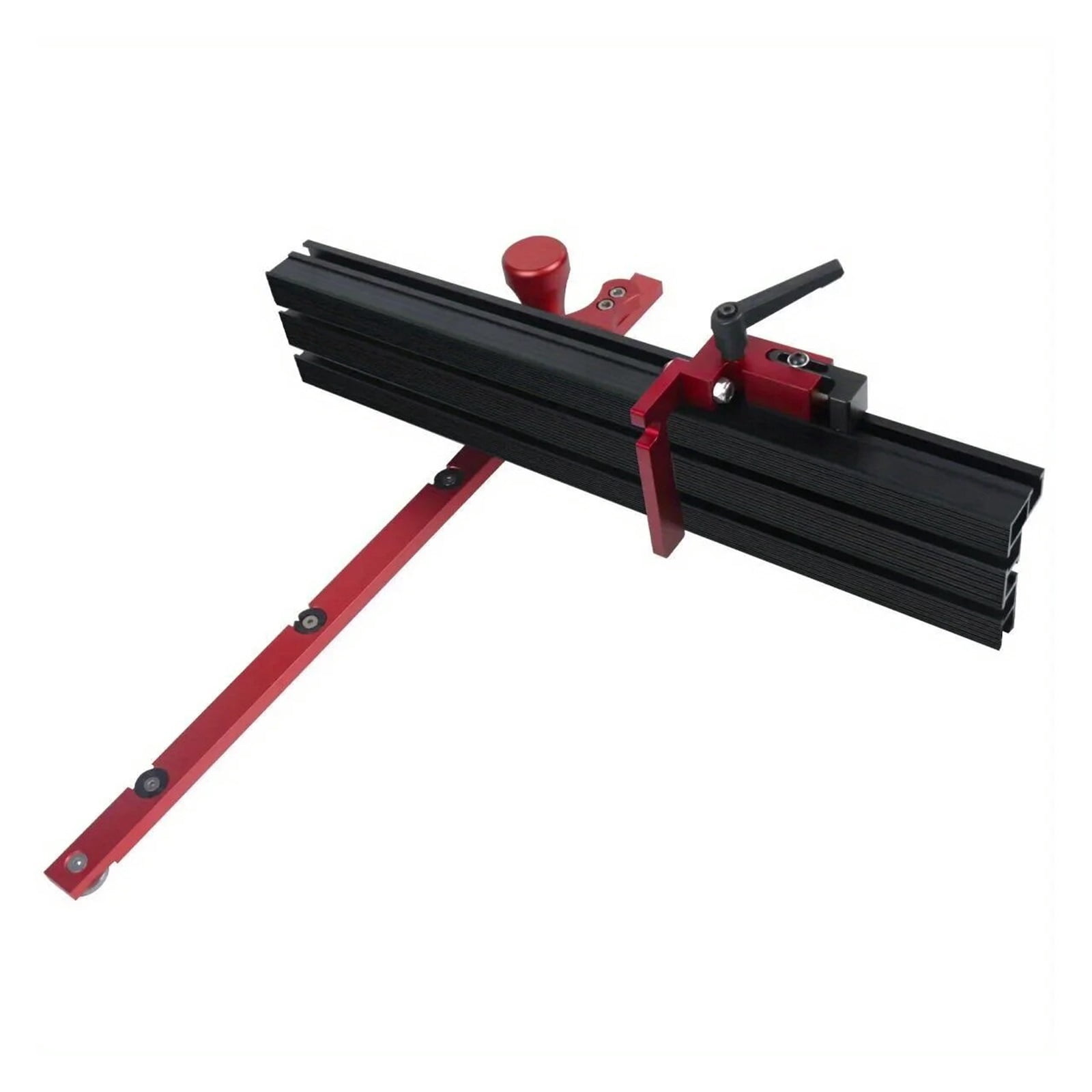 Precision Table Saw Miter Gauge System with 27 Angle Stops and 3/4" X 3/8" T-Slotted Miter Bar