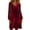 Dresses-257Wine, variant on Gamivast Cocktail Dresses for Women Long Sleeve Cowl Neck Mesh Polka Dot Velvet Dress Knee Length Sheer Party Dress Elegant Wedding Guest Holiday Prom