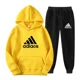 thumbnail image 3 of Sudadera con capucha y pantalones de chándal para hombre y mujer, ropa deportiva de marca de alta calidad, informal, con estampado relajado, para campamento y pesca, a la moda, novedad de otoño e invi, 3 of 5
