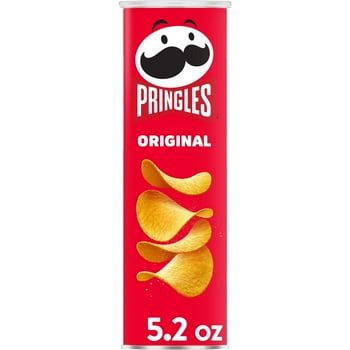 Pringles Original Potato Crisps Chips, 5.2 oz