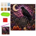 thumbnail image 2 of SeekLGT Halloween Pearl Art Kit, 3D Pearl Diamond Painting Kits for Adults Beginners, Cute Ghost Pumpkin Wall Decor Crafts for Fall Home Living Room, 1 pc, 2 of 9