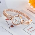 thumbnail image 4 of Women Fashion Stainless Wrist Watch Band Steel Band Analog Watch for Elderly Quartz Round Wind up Wrist Watches Wrist Watch Womens Watch Bands Watches Watch Men Sports Watches for Men, 4 of 6