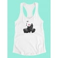 thumbnail image 3 of Fashion Woman Watercolor Sketch Tank Women -Image by Shutterstock, Female XX-Large, 3 of 4