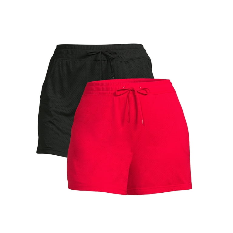 Athletic Works Plus Size Mesh Shorts 2 Pack Walmart