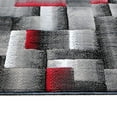thumbnail image 5 of Masada Rugs Modern Contemporary Runner Area Rug, Red Grey Black (2 Feet X 7 Feet), 5 of 6
