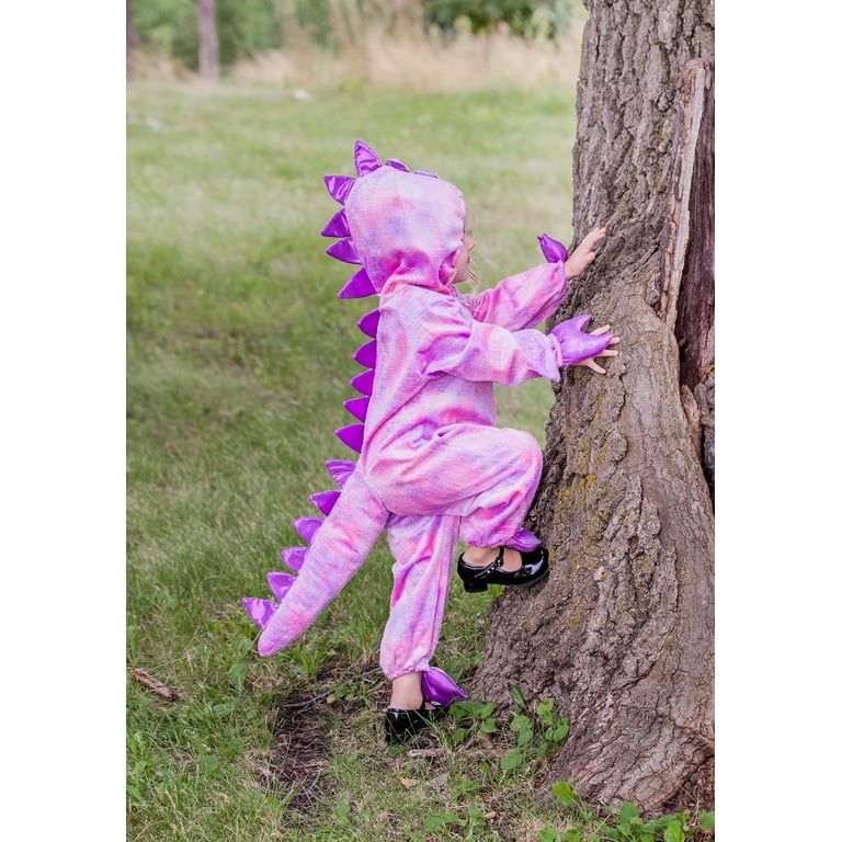 Princess Paradise Feed Me Dino Child's Costume - Green Dinosaur Bodysuit With Candy Pouch & Tail