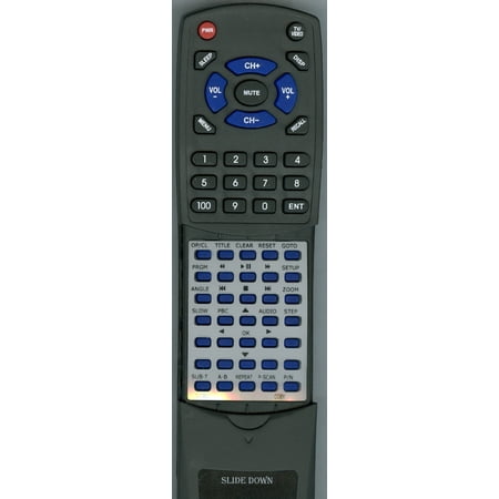 Replacement Remote for COBY RTDVD765 DVD433 DVD765 DVD588 DVD536