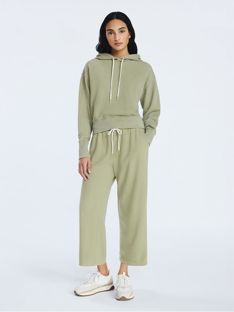 Free Assembly Women's and Women's Plus Cropped Sweatpants, 23
