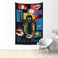 thumbnail image 1 of Póster de tapiz de Rick y Morty Anima, decoración de pared para dormitorio de adolescentes, sala de estar y dormitorio, 1 of 8