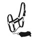thumbnail image 2 of Cabestro de nailon ajustable de 2 capas con correa de 7 pies (negro), 2 of 2